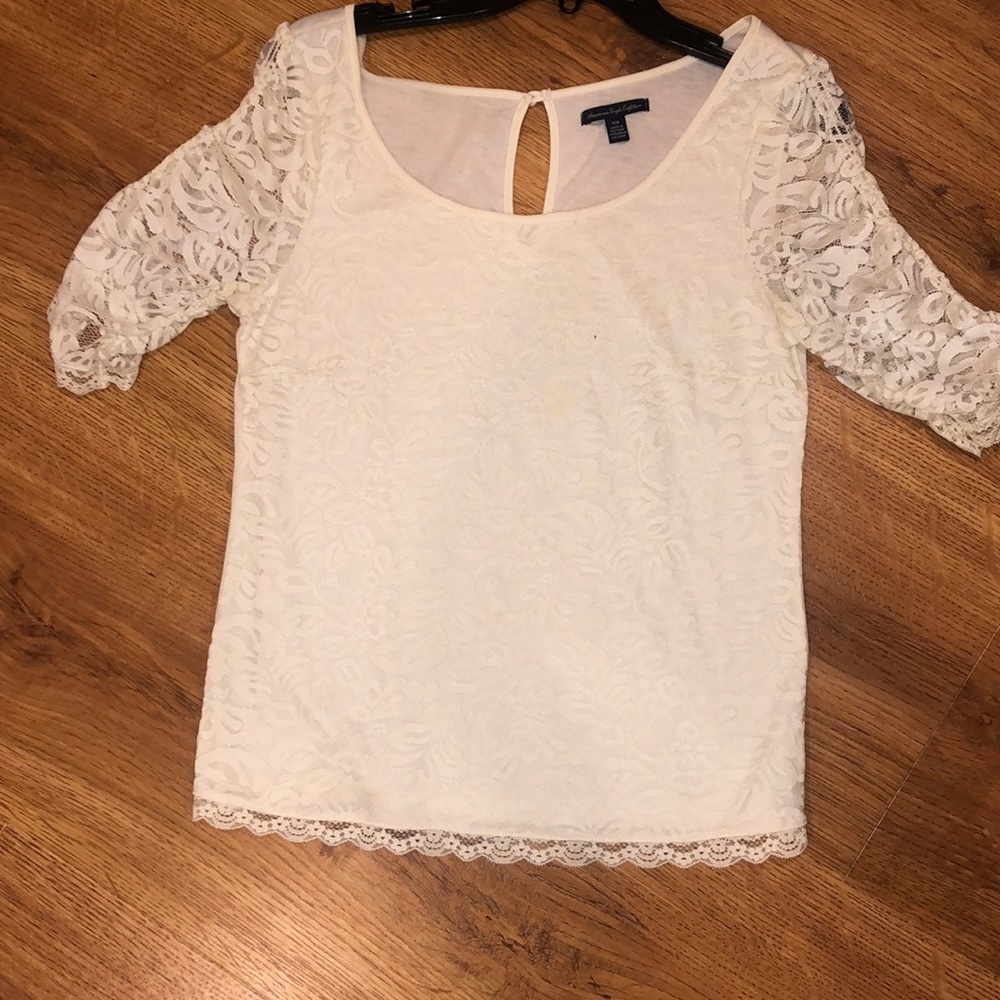 American Eagle Lace Top